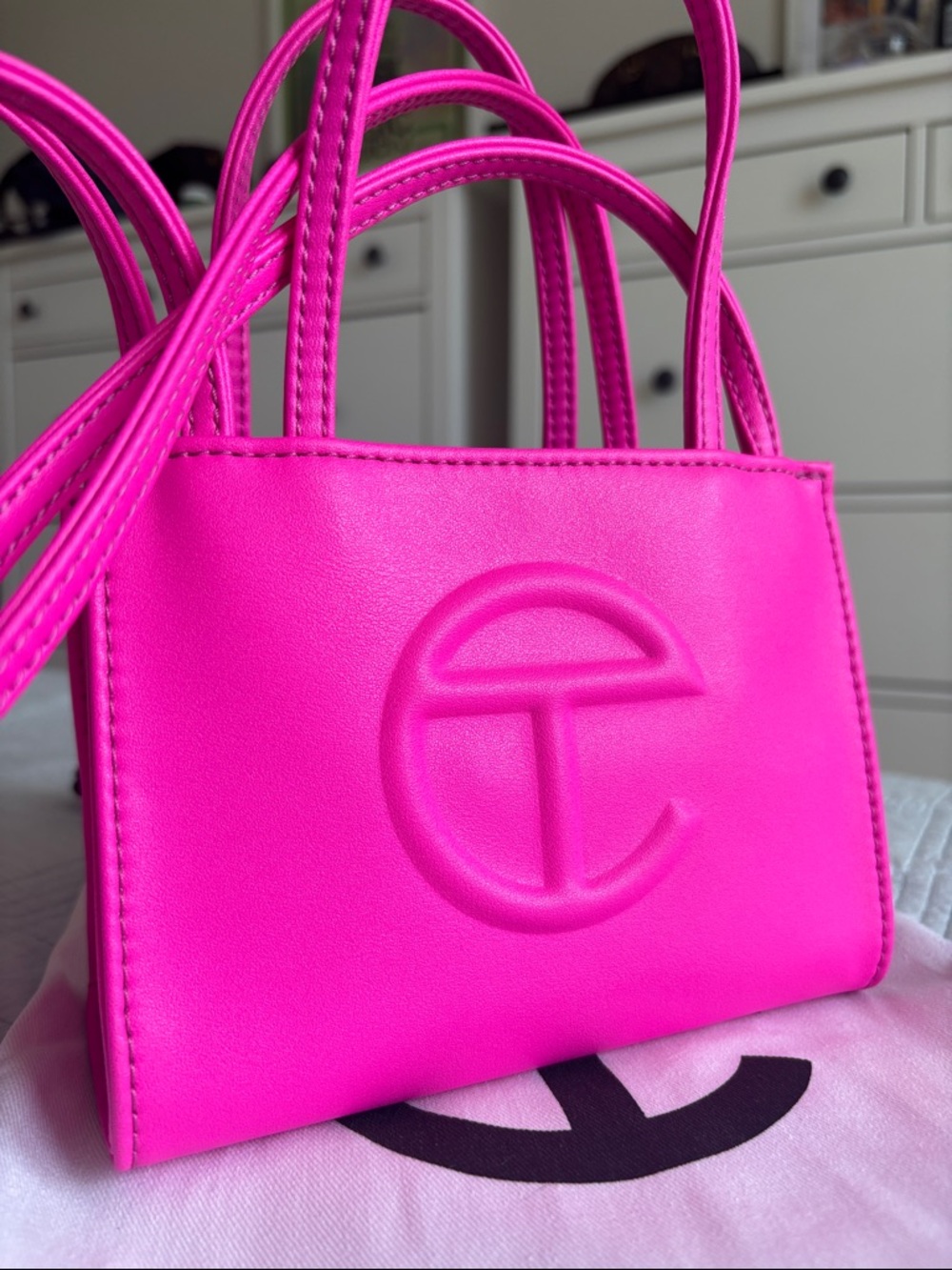 Telfar Mini Bag Hot Pink